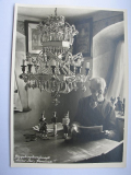 Heimatschutzpostkarte Erzgebirgsweihnacht, um 1950, #352