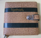 Tagebuch, Poesiealbum DDR, Echt Leder