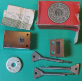 Sicherheitsschloss FRIPA Pfiffikus, DDR, unbenutzt