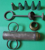 Preview: Tortenspritze aus Metall, 30-er Jahre