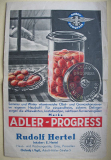 Adler Progreß Gläser, Einkochgläser, 3 Prospekte um 1930, #1
