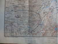 Preview: Wanderkarte Sonthofen, Hindelang und Umgebung, um 1920