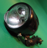 Fahrradlampe El-Me, Bakelit, mit Schalter, 30-er Jahre