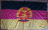 Fahne DDR, Dederon, 80-er Jahre, #2