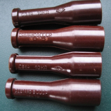 Zündkerzenstecker, Kerzenstecker CCCP, Moskwitsch, Shiguli, Wolga, Lada, Saporoshez, 4 Stück, russisch, unbenutzt