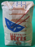 Reis Sorte 2, DDR 1961, VEB Nahrungsmittelkombinat Albert Kuntz Wurzen