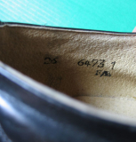 Schuhe, Herrenschuhe, Größe 26, DDR 60-er Jahre, unbenutzt