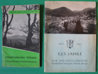 125 Jahre Friedrichroda, Tabarz, Finsterbergen, Waltershausen, 1962