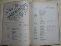 Ersatzteilkatalog Motore JAS M204A, JAS M206D, ЯАЗ M204, M206, JaAZ, JaAZ-M206, 1965
