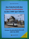 Der Fahrbetrieb der Geraer Straßenbahn in den 1960-er Jahren, Stadtplan 1964