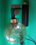 Preview: Wandlampe, VEB Leuchtenbau Lengefeld, AKA Electric, DDR 1978