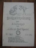 Hochzeitszeitung zur Silberhochzeit von Lotte und Kurt Azendorf, Gera 1952