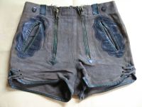 Lederhose DDR, VEB Bekleidung Gotha, Größe 116