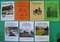 Vogtlandbote Kürbitz, Thossen, Rodersdorf, Kloschwitz, Mißlareuth, Weischlitz, Straßberg, 7 Hefte