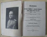 Preview: Geschichte des Königlich Sächsischen 8. Infanterie-Regiments "Prinz Johann Georg" Nr. 107, 1867-1908
