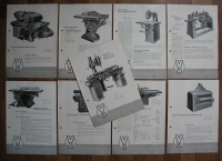 Deutsche Handelszentrale Maschinen- und Fahrzeugbau, 9 Prospekte 50-er Jahre