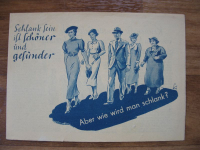 Heumann Schlankheitstee, Reklame, Prospekt um 1930