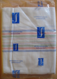 Bettlaken DDR, VEB Bekleidungswerk Seifhennersdorf, unbenutzt, #bw9