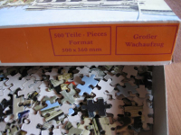 Annaberger Puzzle, Großer Wachaufzug NVA Berlin , 500 Teile, DDR um 1980
