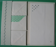 Briefpapier Kleeblatt, DDR 70-er Jahre