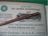 Baschaga Auto-Atlas, 1925, Autohaus Günther Leipzig