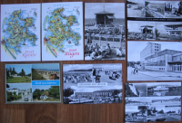 8 Ansichtskarten Insel Rügen, Binz, Göhren, Sellin, Thiessow, Baabe, DDR