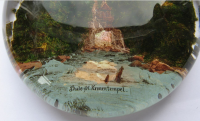 Preview: Briefbeschwerer, Thale im Harz, Kronentempel, um 1920