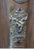 Spazierstock, 6 Stocknägel, Schneekopf, Oberhof, Suhl 1927, Kreuzeckhaus