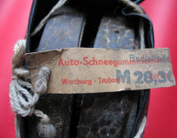 Preview: Schneegummiriemen Trabant, Wartburg + Skihalter, DDR