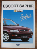 Ford Escort Saphir, Prospekt von 1994, #208