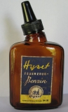 Hyzet- Feuerzeugbenzin, Hydrierwerk Zeitz, seltene Glasflasche