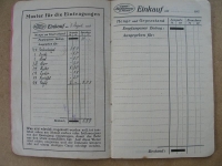 Preview: Drogerie Heinrich Hasselmann Berlin Steglitz, Haushaltsbuch, um 1930