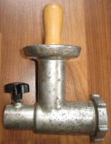 Fleischwolf für DDR- Küchenmaschine Komet KM3, KM 3, auch für KM4, #4