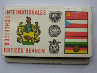 Schleizer Dreieck Rennen, Streichholzbrief, Streichholzheftchen, DDR