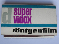 VEB Fotochemische Werke Berlin, deko, Super Vidox, Streichholzbrief