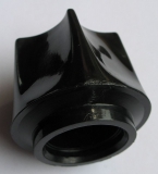 Preview: Handrad für DDR- Wasserhahn, Armatur, Mischbatterie, schwarz/ rot, #14