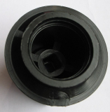 Preview: Handrad für DDR- Wasserhahn, Armatur, Mischbatterie, schwarz/ blau, #13