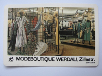 DLK Modeboutique Werdau, Taschenkalender DDR 1989