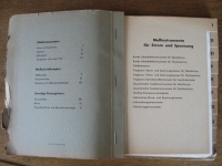 RFT Fabrikationsprogramm VEB Gerätewerk Karl-Marx-Stadt, 1955
