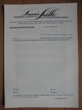 Franz Fülle Greiz Pohlitz, Möbelfabrik, Dampfsägewerk, schätze um 1940, Auftrags- Bestätigung, #5