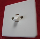 Preview: Antiker Lichtschalter zur Unterputzinstallation.