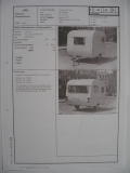 Campingwohnwagen VEB Heimstolz Weferlingen, HP501.83/1,1977