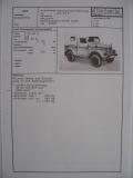 GAZ 69 M, Automobilwerk Gorki, UdSSR,  KTA Datenblatt