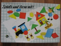 Spiele und lerne mit, Legespiel VEB Plasticart Karl-Marx-Stadt, 1976