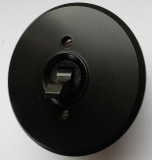 Wechselschalter, Kippschalter, Isolierstahl, Bakelit, UP, #298