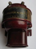 Transformator Nr. 224, 220 Volt- 4 Volt, Bakelit