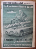 Stadtparkrennen Leipzig 1951, Rund um das Scheibenholz, Programmheft