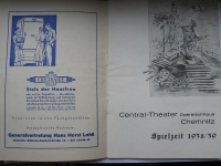 Preview: Theaterprogramm Central-Theater, Operettenhaus Chemnitz, 1938/ 1939