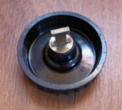 Preview: Drehknopf für Lichtschalter, rund, Trabant, Wartburg, Barkas, Robur, Multicar, IFA W50, DDR, #d2