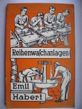Reihenwaschanlagen, Emil Habert Dresden, 30-er Jahre